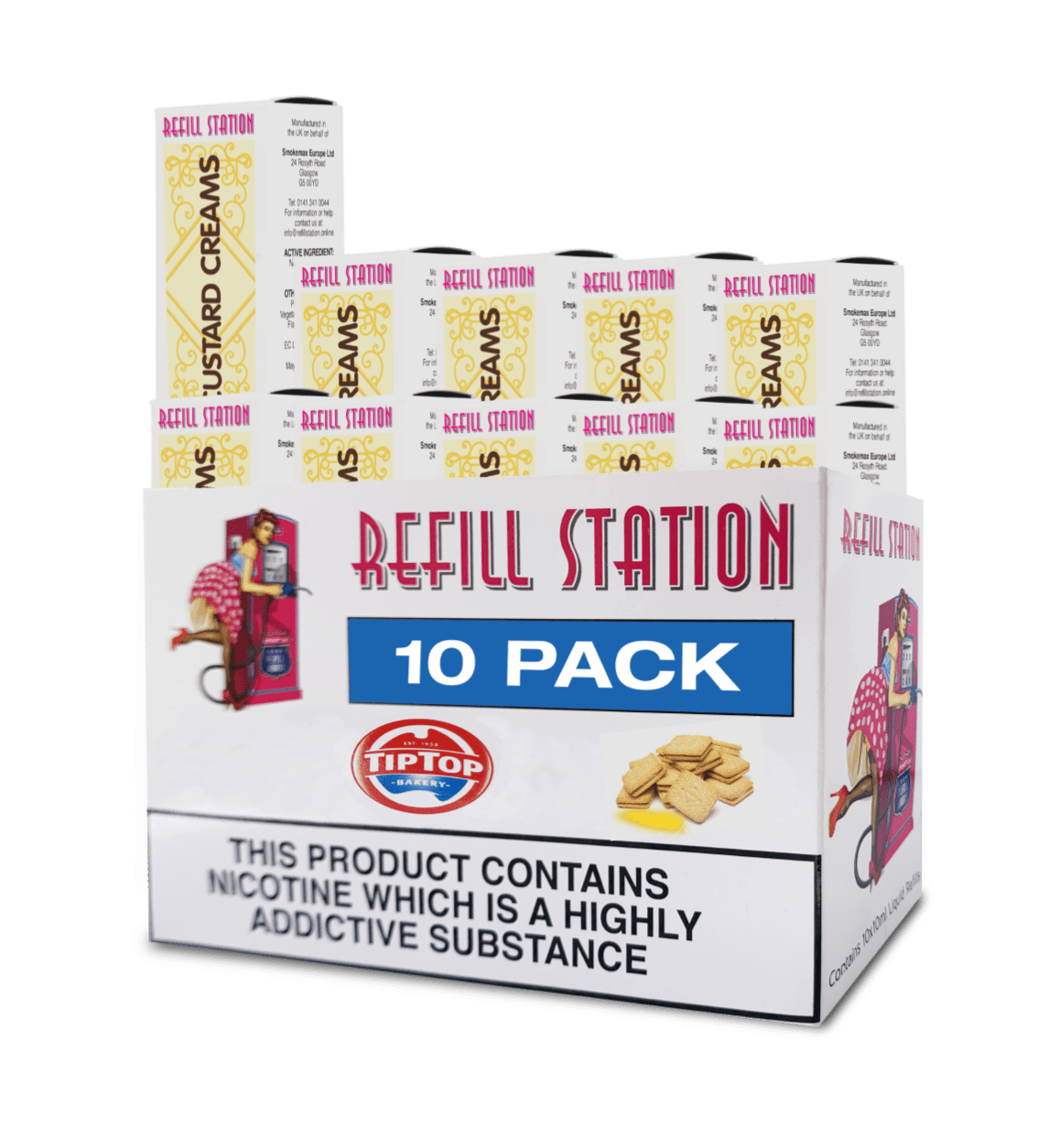 Custard Cream 10 Pack 