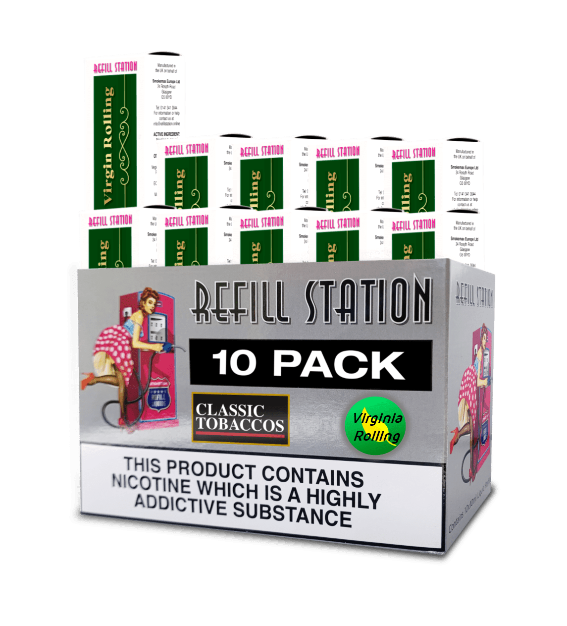 Virgin Rolling 10 Pack 