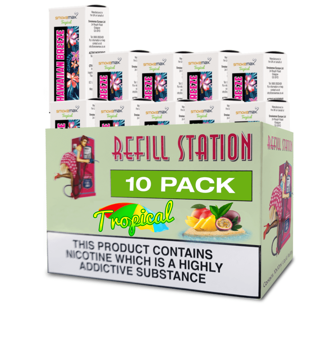 Hawaiian Breeze 10 Pack 