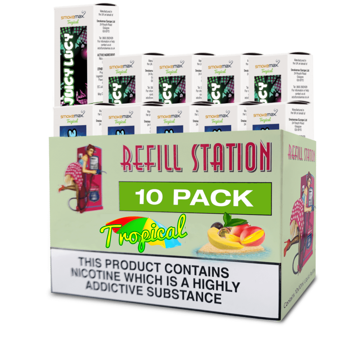 Tropical- choose 3 or 5 for your discount across all ranges - Refill Station Tropical- choose 3 or 5 for your discount across all ranges - Refill Station