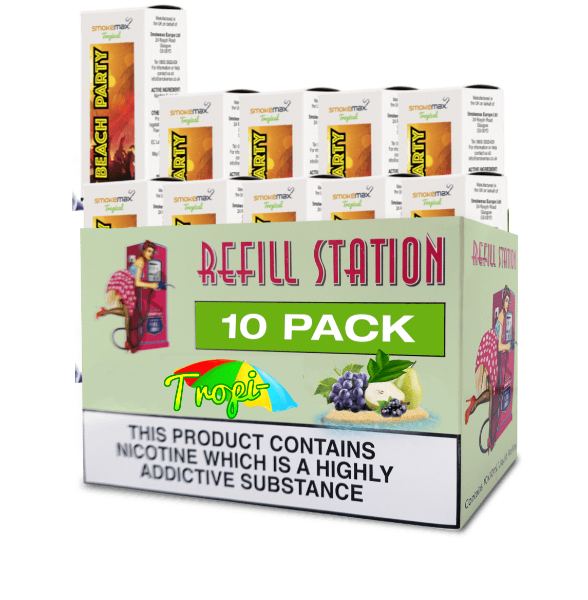 Beach Party 10 Pack 