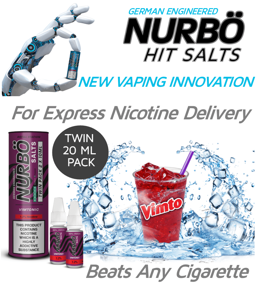 NURBÖ Twin Pack Nicotine Salts Vimtonic 