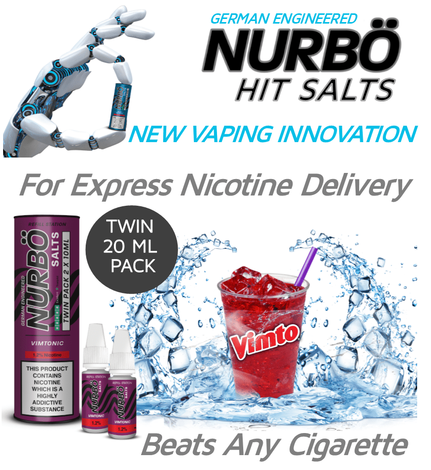 NURBÖ Twin Pack Nicotine Salts Vimtonic