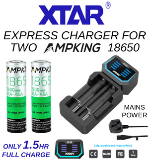 Xtar Double 18650 Battery Charger