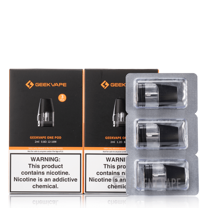 Geekvape 1FC Replacement Pods (3 pack) - Refill Station Geekvape 1FC Replacement Pods (3 pack) - Refill Station