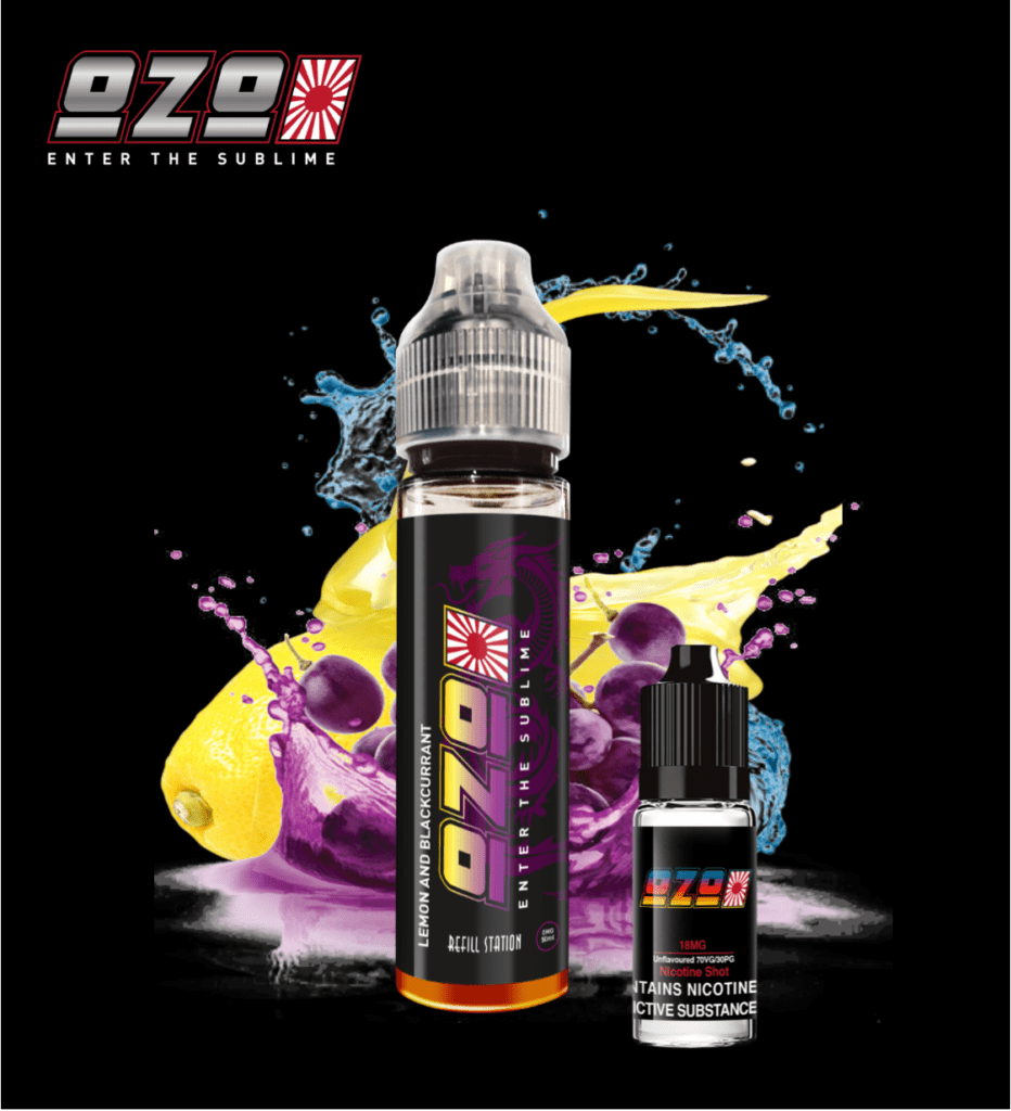 OZO Lemon & Blackcurrant 6 Pack 