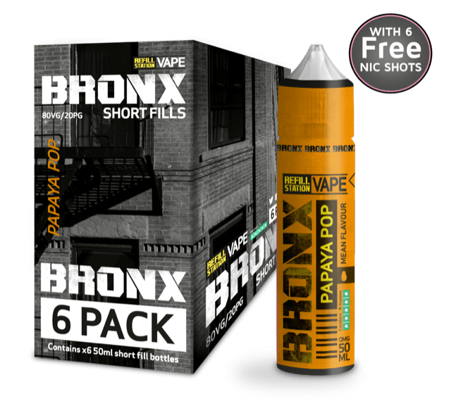 Bronx Papaya Pop 6 Pack