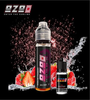 OZO Sparkling Strawberry with Free Nicotine Shot