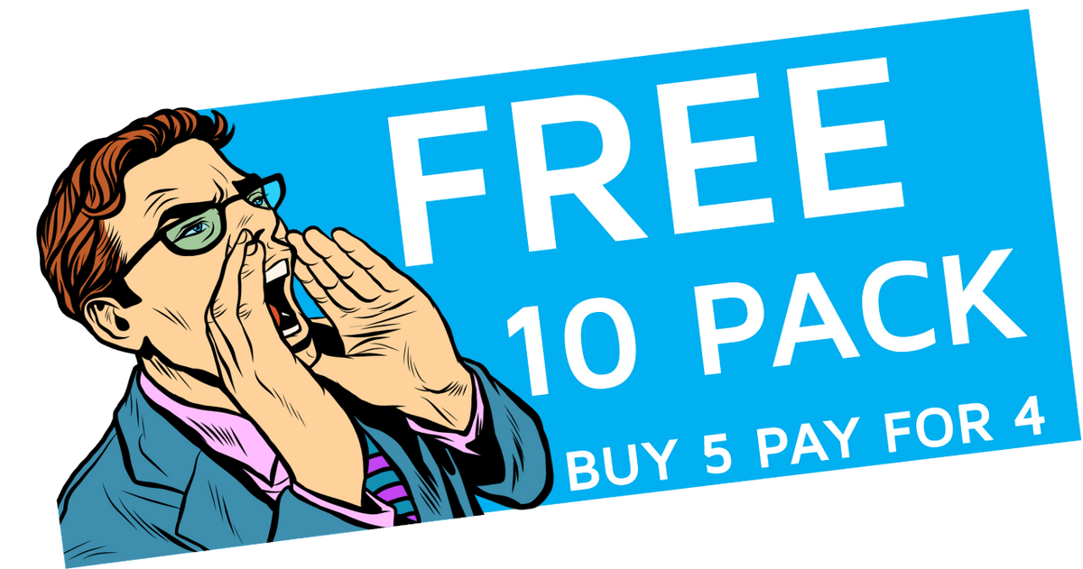 Banana Split 10 Pack 