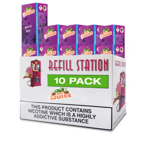 Bar Juice Nicotine Salts - Berry Mix 10 pack 