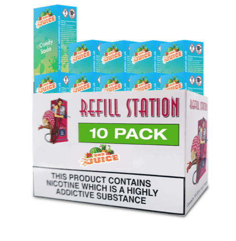 Bar Juice Nicotine Salts - Candy Soda 10 pack 