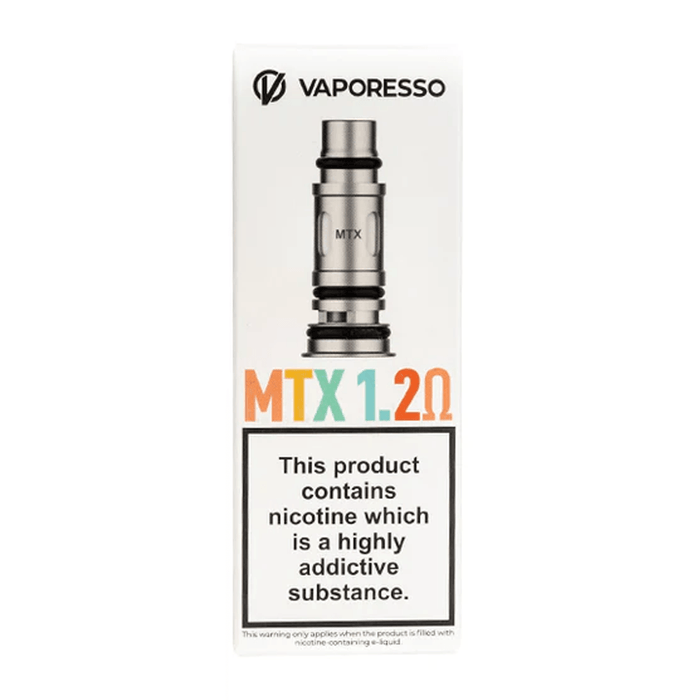Vaporesso MTX Coils 1.2ohm - 5 pack - Refill Station Vaporesso MTX Coils 1.2ohm - 5 pack - Refill Station